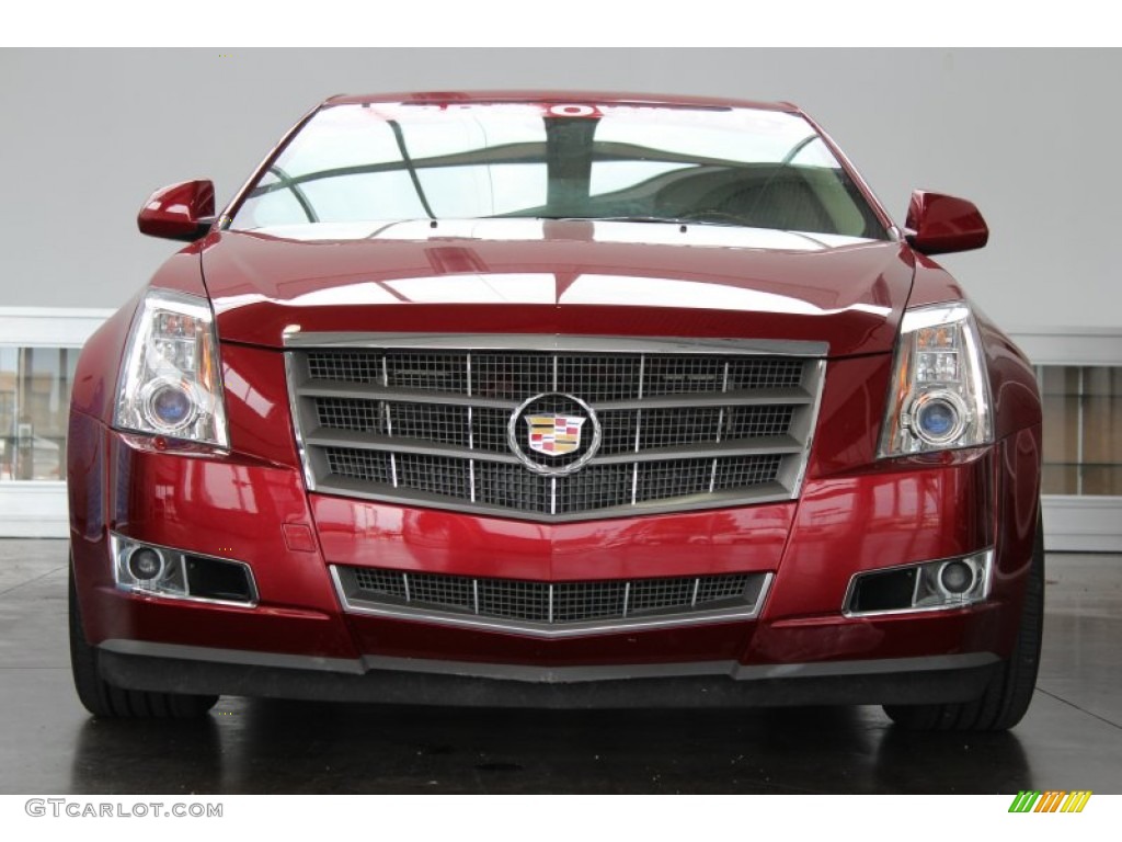 Crystal Red 2008 Cadillac CTS Sedan Exterior Photo #83315772