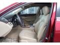 2008 Cadillac CTS Cashmere/Cocoa Interior Front Seat Photo