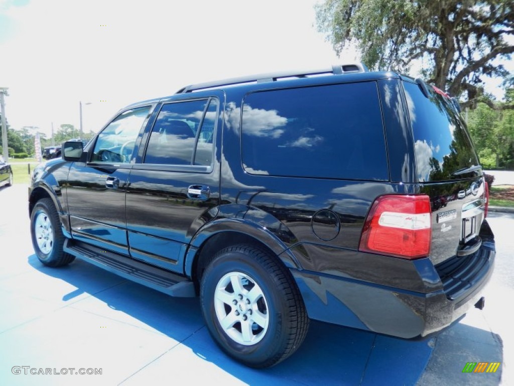 2009 Expedition XLT - Black / Stone photo #3