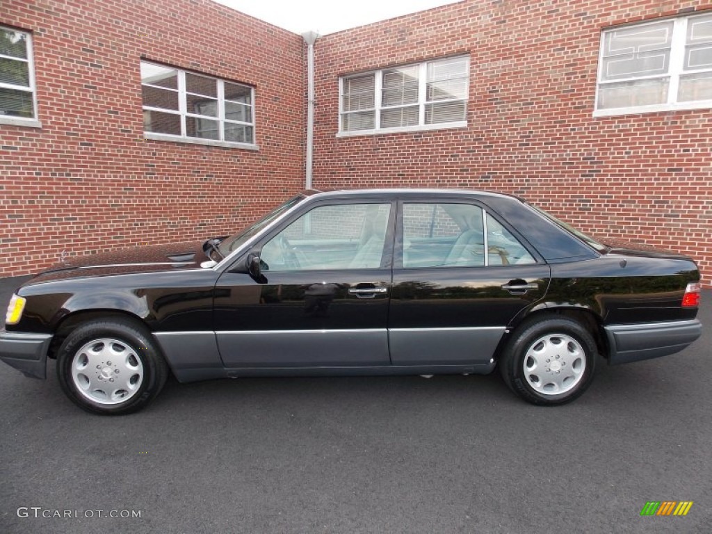 Black 1994 Mercedes-Benz E 420 Sedan Exterior Photo #83317795