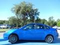 Blue Flame Metallic 2010 Ford Focus SES Sedan Exterior