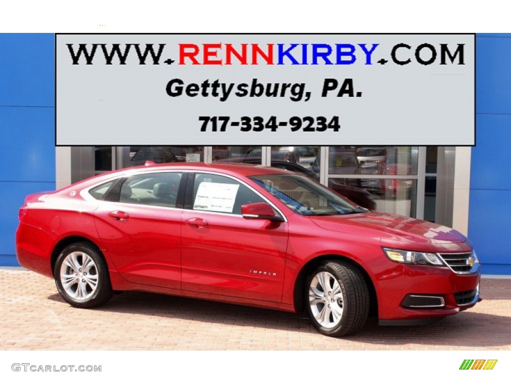 2014 Impala LT - Crystal Red Tintcoat / Jet Black/Dark Titanium photo #1
