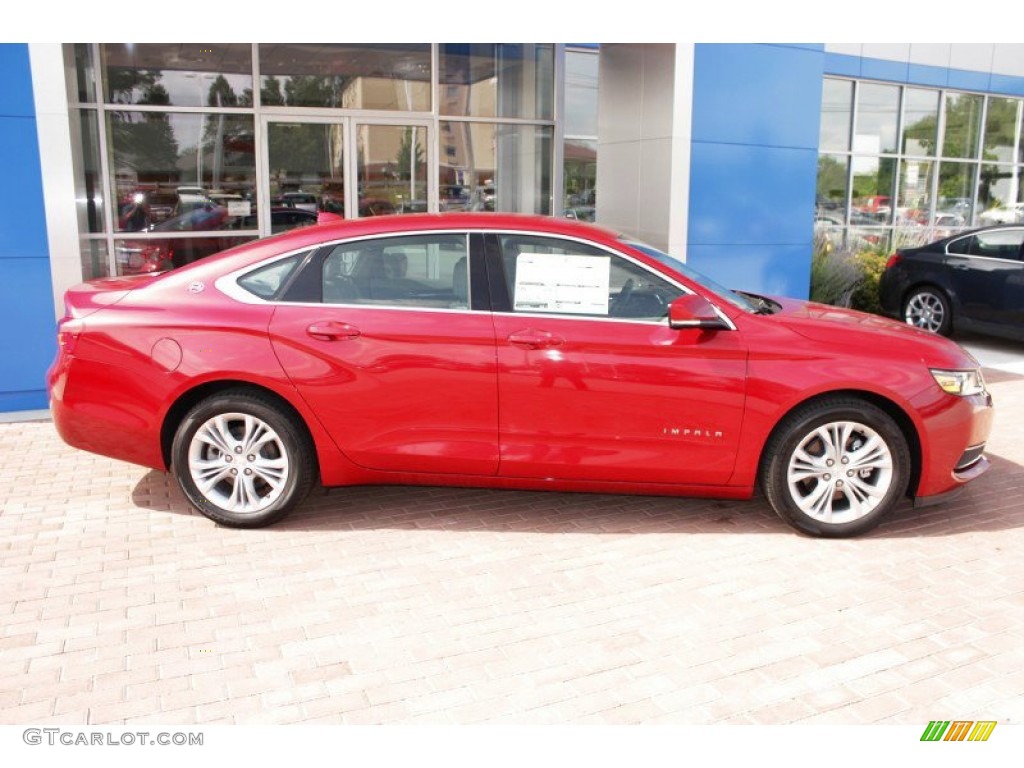 2014 Impala LT - Crystal Red Tintcoat / Jet Black/Dark Titanium photo #3
