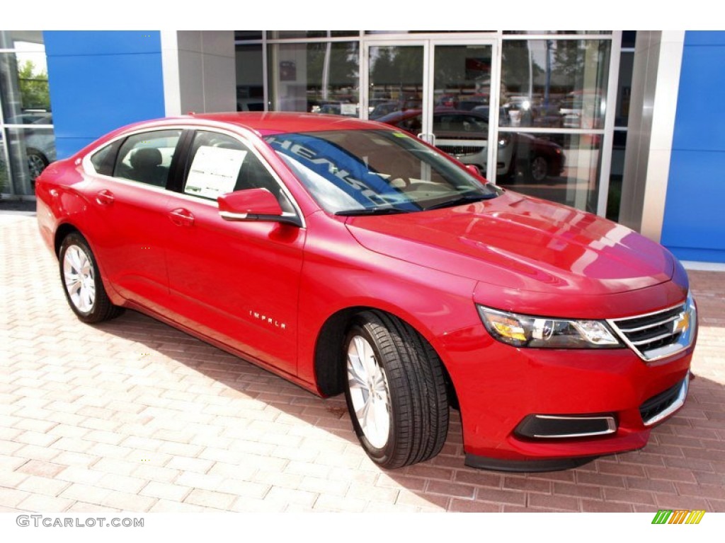 2014 Impala LT - Crystal Red Tintcoat / Jet Black/Dark Titanium photo #12