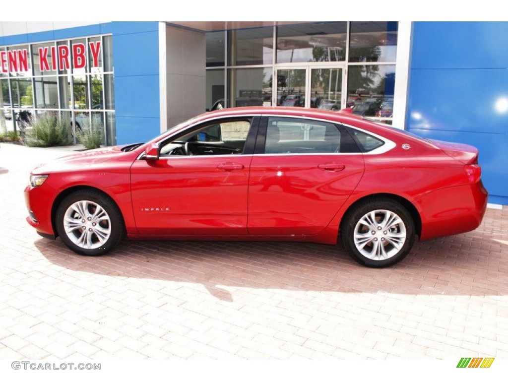 2014 Impala LT - Crystal Red Tintcoat / Jet Black/Dark Titanium photo #13