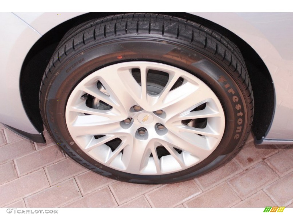 2014 Impala LS - Silver Topaz Metallic / Jet Black/Dark Titanium photo #4