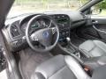 2009 Saab 9-3 Black Interior Prime Interior Photo