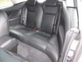 Black 2009 Saab 9-3 2.0T Convertible Interior Color