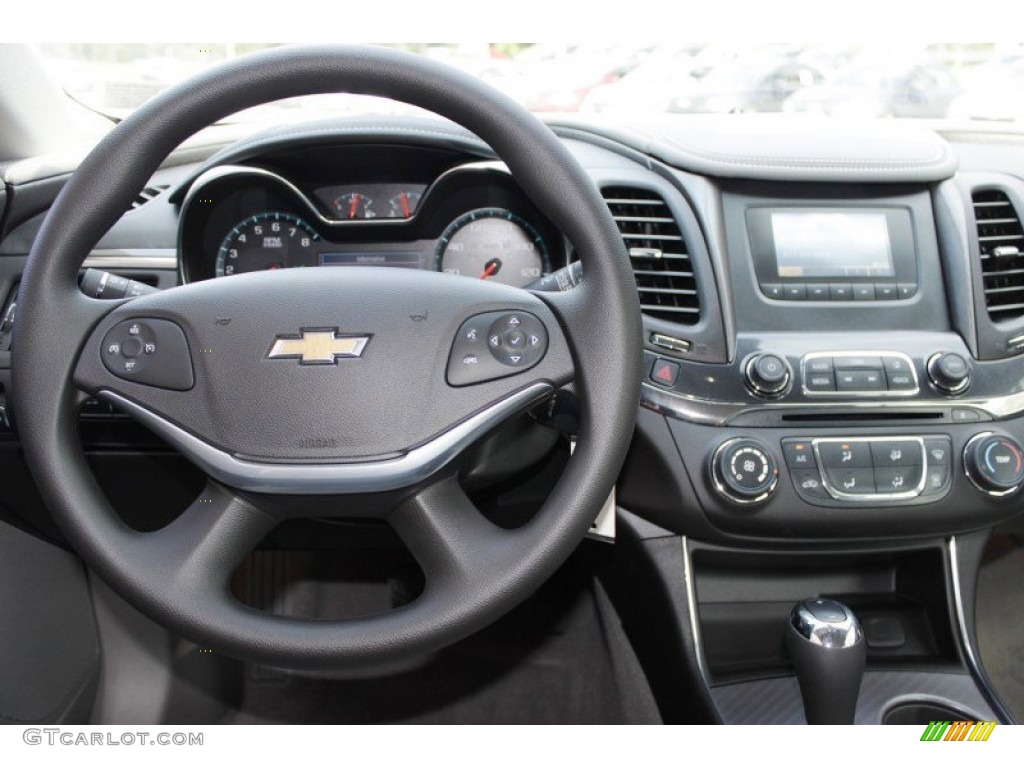 2014 Impala LS - Silver Topaz Metallic / Jet Black/Dark Titanium photo #7