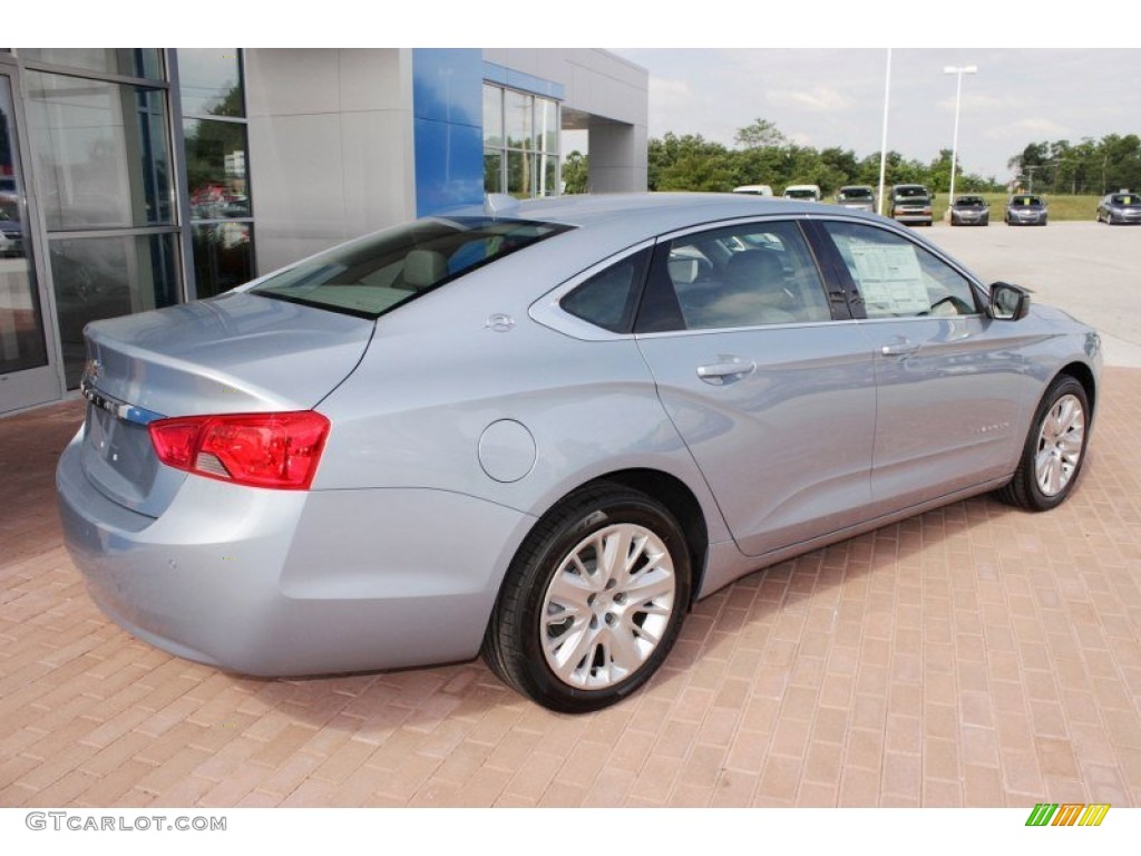 2014 Impala LS - Silver Topaz Metallic / Jet Black/Dark Titanium photo #11