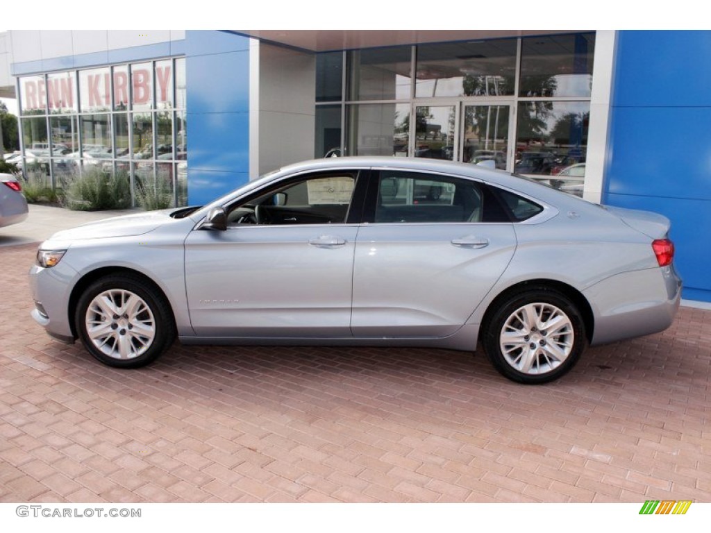 2014 Impala LS - Silver Topaz Metallic / Jet Black/Dark Titanium photo #13