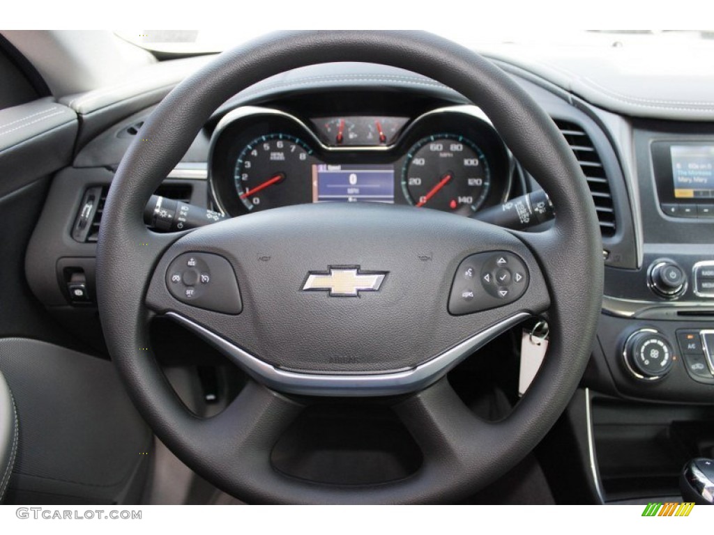 2014 Impala LS - Silver Topaz Metallic / Jet Black/Dark Titanium photo #22