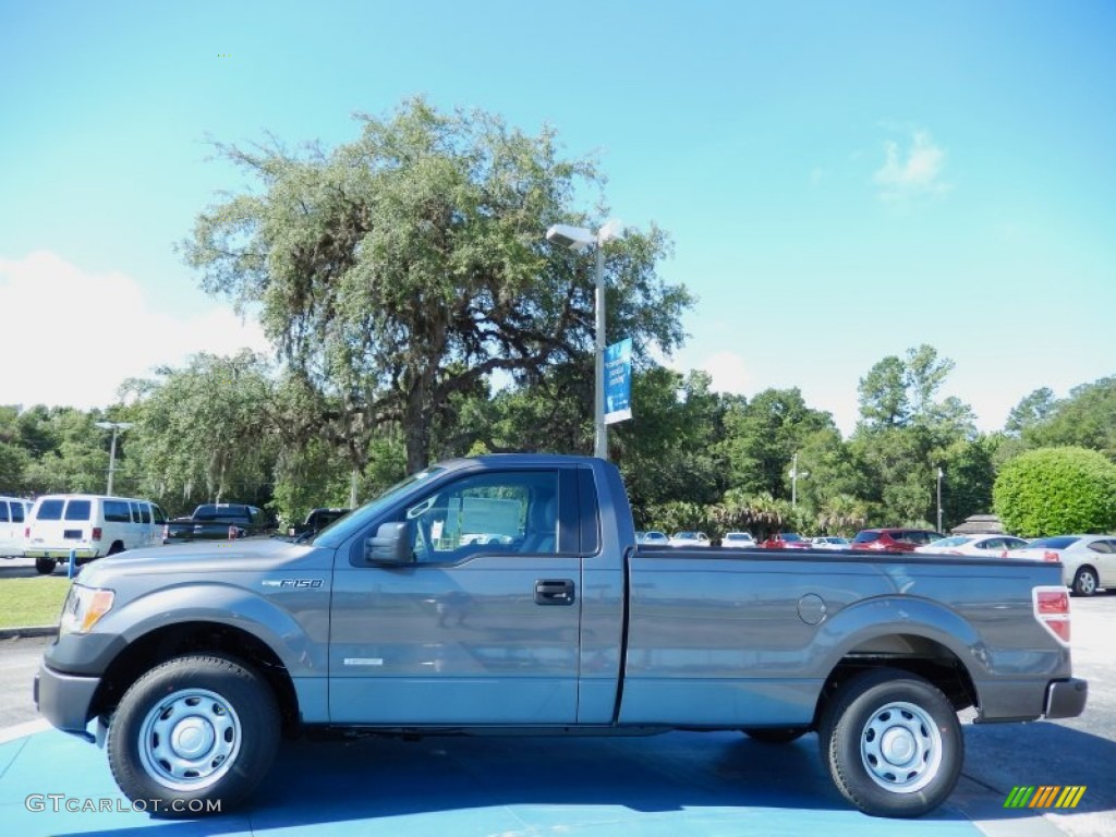 Sterling Gray Metallic 2013 Ford F150 XL Regular Cab Exterior Photo #83319438