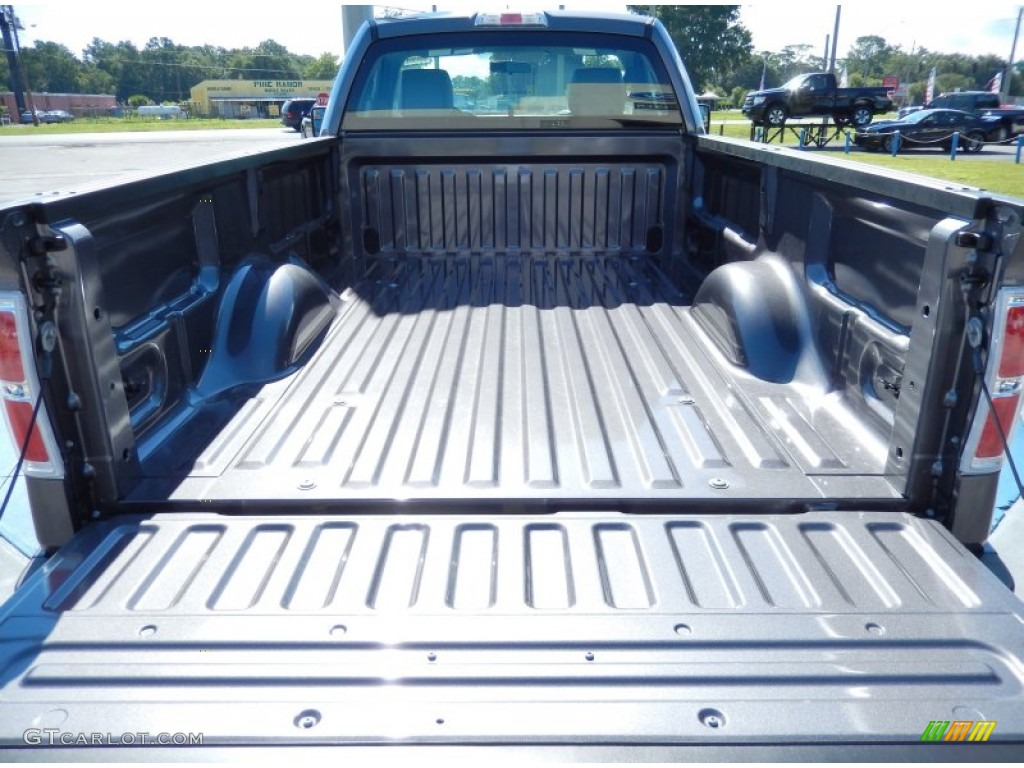 2013 F150 XL Regular Cab - Sterling Gray Metallic / Steel Gray photo #4