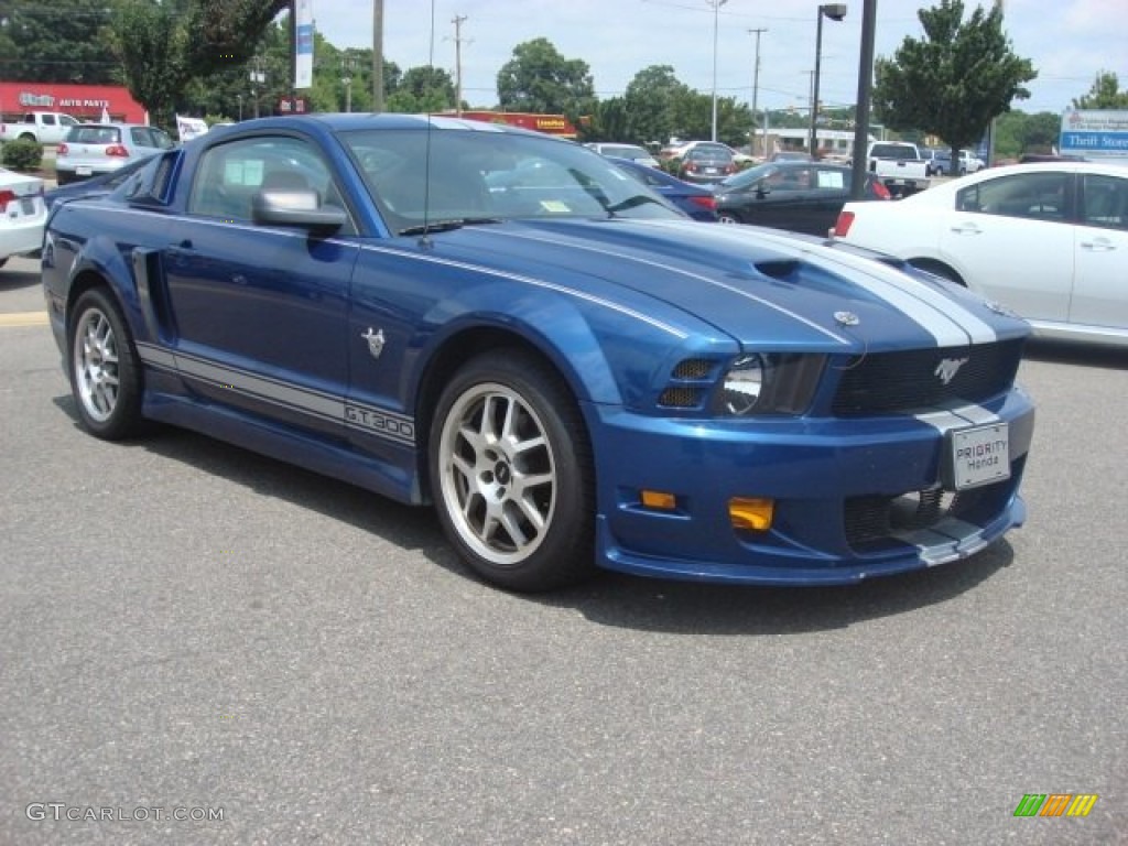 2009 Mustang GT Coupe - Vista Blue Metallic / Dark Charcoal photo #8