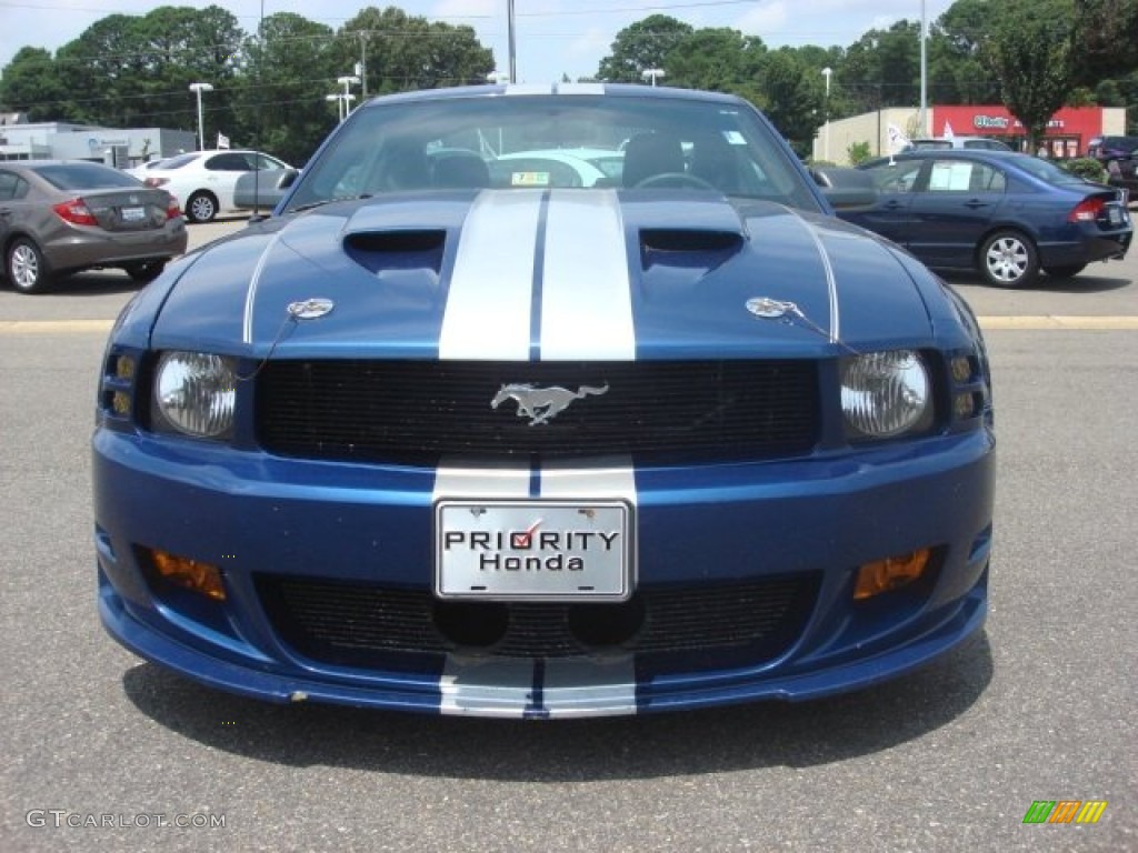 2009 Mustang GT Coupe - Vista Blue Metallic / Dark Charcoal photo #9