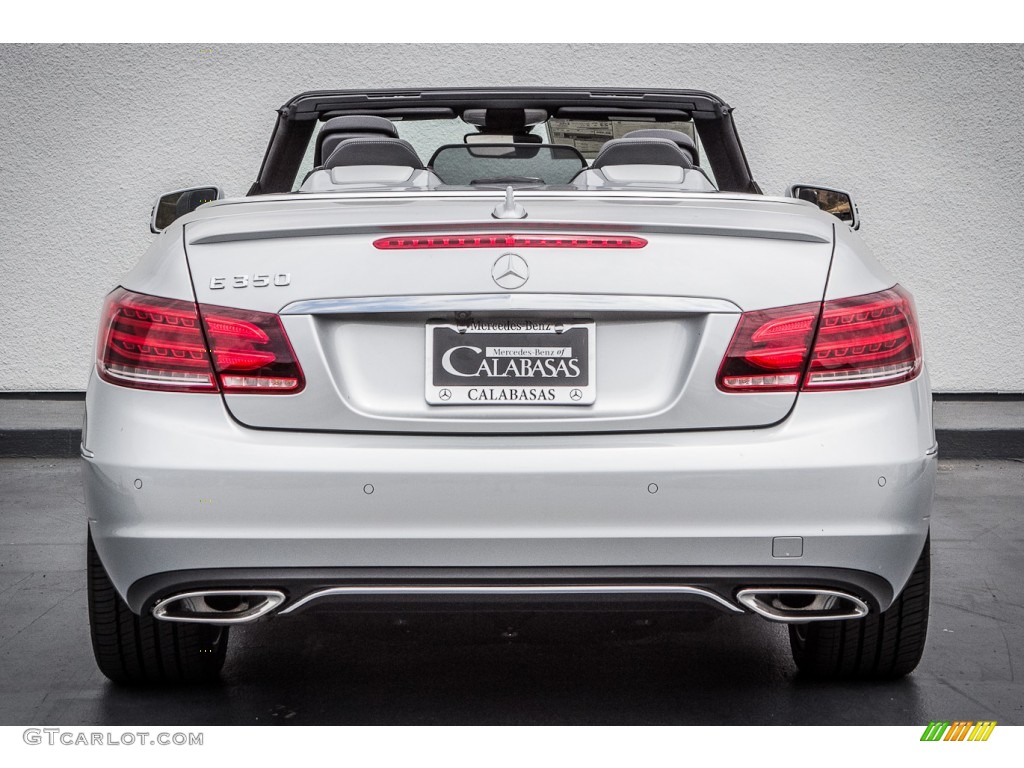 2014 E 350 Cabriolet - Iridium Silver Metallic / Black photo #3