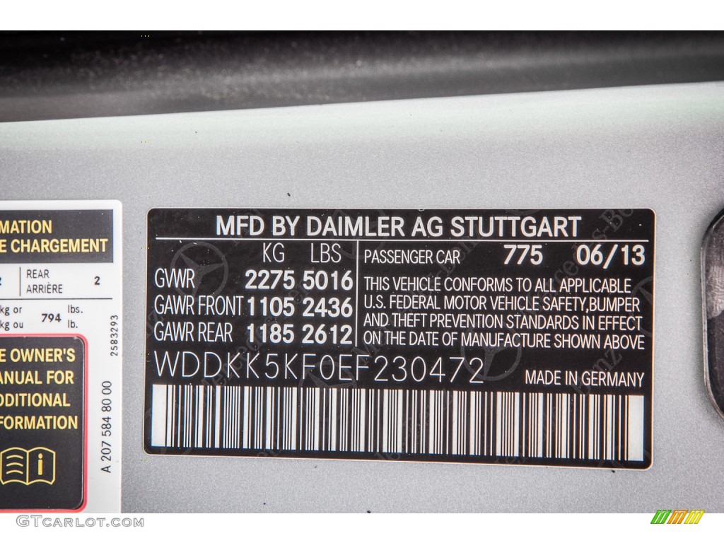 2014 E 350 Cabriolet - Iridium Silver Metallic / Black photo #7