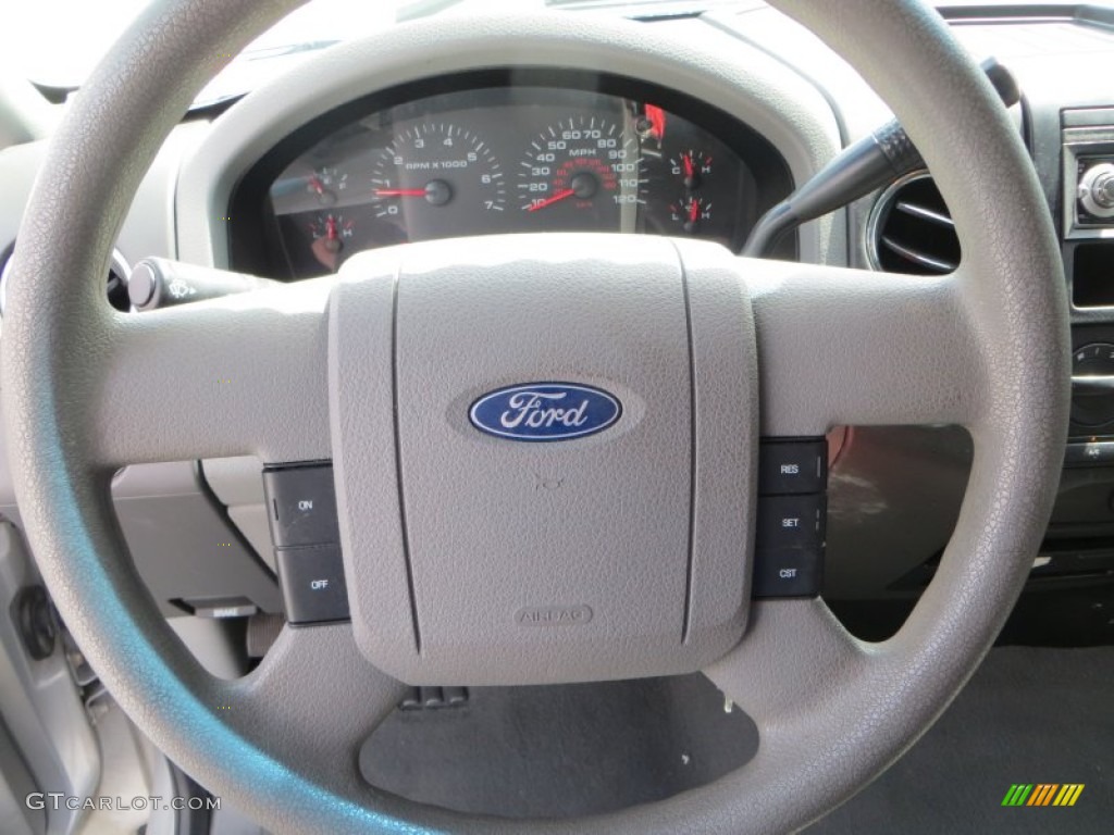 2006 F150 XLT SuperCrew 4x4 - Silver Metallic / Medium/Dark Flint photo #40