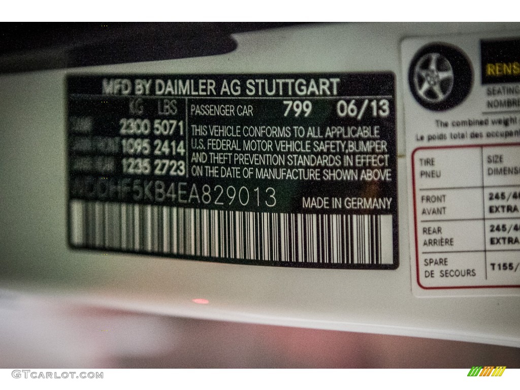 2014 E 350 Sport Sedan - Diamond White Metallic / Black photo #7