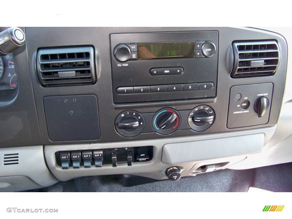 2006 Ford F550 Super Duty XL SuperCab Chassis 4x4 Dump Truck Controls Photos