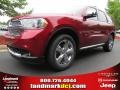 Deep Cherry Red Crystal Pearl 2013 Dodge Durango Citadel