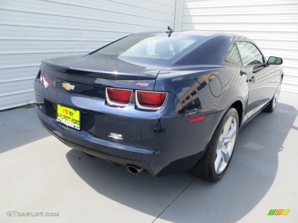 2010 Camaro LT/RS Coupe - Imperial Blue Metallic / Gray photo #4