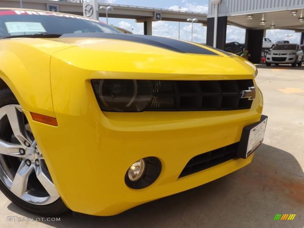 2010 Camaro LT/RS Coupe - Rally Yellow / Black photo #13