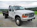 1999 Oxford White Ford F350 Super Duty XL Regular Cab 4x4 Chassis  photo #2