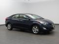 2013 Indigo Night Hyundai Elantra GLS  photo #1