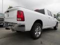 2013 Bright White Ram 1500 Big Horn Crew Cab  photo #3