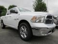 2013 Bright White Ram 1500 Big Horn Crew Cab  photo #4