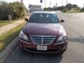 2013 Cabernet Red Pearl Hyundai Genesis 3.8 Sedan  photo #2