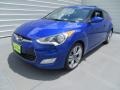 2013 Marathon Blue Hyundai Veloster   photo #7