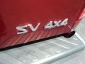2012 Red Brick Nissan Frontier SV Crew Cab 4x4  photo #22