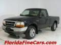 1999 Black Clearcoat Ford Ranger XLT Regular Cab  photo #1