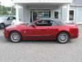 2014 Ruby Red Ford Mustang V6 Premium Convertible  photo #4