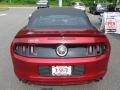 2014 Ruby Red Ford Mustang V6 Premium Convertible  photo #6