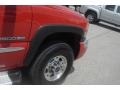 2005 Fire Red GMC Sierra 2500HD SLE Extended Cab 4x4  photo #37
