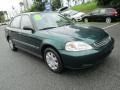 2000 Clover Green Pearl Honda Civic VP Sedan  photo #4