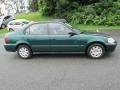 2000 Clover Green Pearl Honda Civic VP Sedan  photo #5