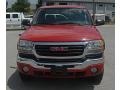 2005 Fire Red GMC Sierra 2500HD SLE Extended Cab 4x4  photo #62