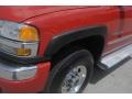 2005 Fire Red GMC Sierra 2500HD SLE Extended Cab 4x4  photo #63