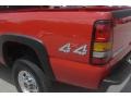 2005 Fire Red GMC Sierra 2500HD SLE Extended Cab 4x4  photo #74