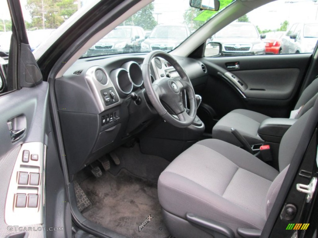 Stone Gray Interior 2005 Toyota Matrix XRS Photo #83329579
