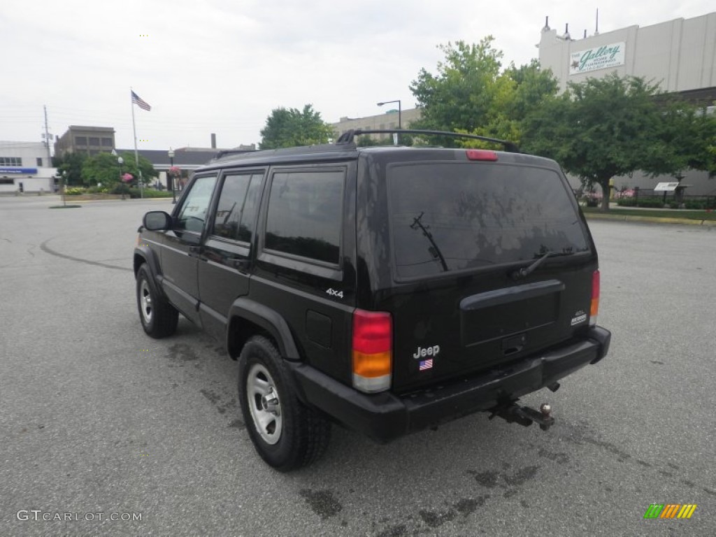 1998 Cherokee Sport 4x4 - Black / Mist Gray photo #3