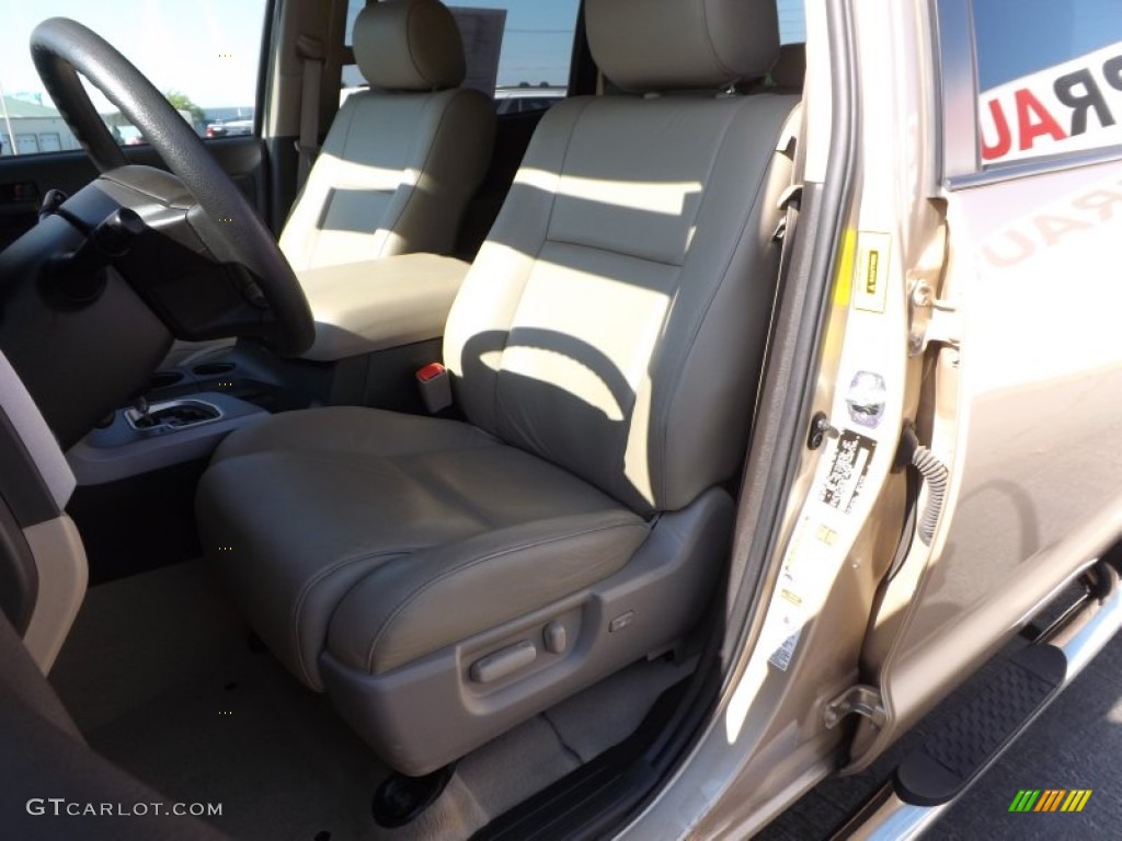 2010 Tundra TRD CrewMax - Sandy Beach Metallic / Sand Beige photo #15