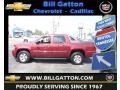 Deep Ruby Red Metallic 2009 Chevrolet Avalanche LT