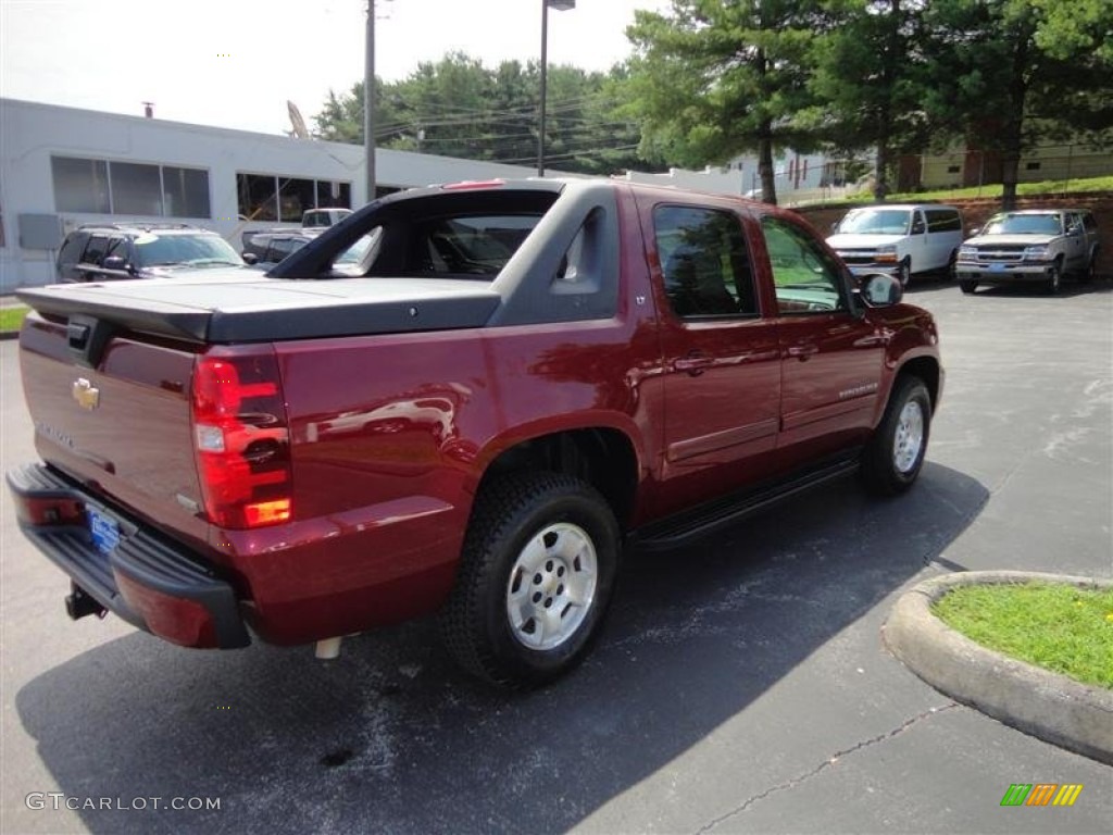 2009 Avalanche LT - Deep Ruby Red Metallic / Ebony photo #5