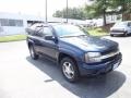 2007 Imperial Blue Metallic Chevrolet TrailBlazer LS 4x4  photo #6